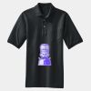 Heavyweight Cotton Pique Polo with Pocket Thumbnail