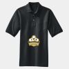 Heavyweight Cotton Pique Polo with Pocket Thumbnail