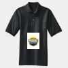 Heavyweight Cotton Pique Polo with Pocket Thumbnail
