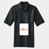 Heavyweight Cotton Pique Polo with Pocket Thumbnail