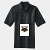 Heavyweight Cotton Pique Polo with Pocket Thumbnail
