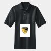Heavyweight Cotton Pique Polo with Pocket Thumbnail