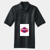 Heavyweight Cotton Pique Polo with Pocket Thumbnail