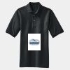 Heavyweight Cotton Pique Polo with Pocket Thumbnail