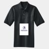 Heavyweight Cotton Pique Polo with Pocket Thumbnail