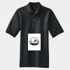 Heavyweight Cotton Pique Polo with Pocket Thumbnail