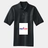 Heavyweight Cotton Pique Polo with Pocket Thumbnail
