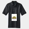 Heavyweight Cotton Pique Polo with Pocket Thumbnail