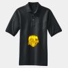 Heavyweight Cotton Pique Polo with Pocket Thumbnail