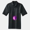 Heavyweight Cotton Pique Polo with Pocket Thumbnail