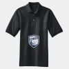 Heavyweight Cotton Pique Polo with Pocket Thumbnail