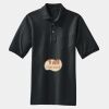 Heavyweight Cotton Pique Polo with Pocket Thumbnail