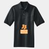 Heavyweight Cotton Pique Polo with Pocket Thumbnail