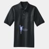 Heavyweight Cotton Pique Polo with Pocket Thumbnail