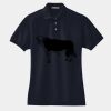 Women's Heavyweight Cotton Pique Polo Thumbnail