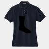 Women's Heavyweight Cotton Pique Polo Thumbnail