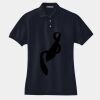 Women's Heavyweight Cotton Pique Polo Thumbnail
