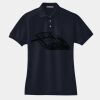 Women's Heavyweight Cotton Pique Polo Thumbnail