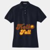 Women's Heavyweight Cotton Pique Polo Thumbnail
