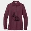 Women's Silk Touch Long Sleeve Polo Thumbnail