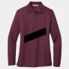 Women's Silk Touch Long Sleeve Polo Thumbnail