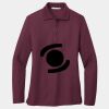 Women's Silk Touch Long Sleeve Polo Thumbnail