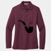Women's Silk Touch Long Sleeve Polo Thumbnail