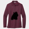 Women's Silk Touch Long Sleeve Polo Thumbnail