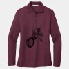 Women's Silk Touch Long Sleeve Polo Thumbnail