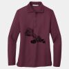 Women's Silk Touch Long Sleeve Polo Thumbnail