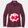 Women's Silk Touch Long Sleeve Polo Thumbnail