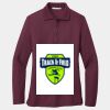 Women's Silk Touch Long Sleeve Polo Thumbnail
