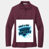 Women's Silk Touch Long Sleeve Polo Thumbnail