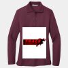 Women's Silk Touch Long Sleeve Polo Thumbnail