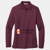 Women's Silk Touch Long Sleeve Polo Thumbnail