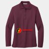Women's Silk Touch Long Sleeve Polo Thumbnail