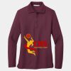 Women's Silk Touch Long Sleeve Polo Thumbnail