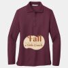 Women's Silk Touch Long Sleeve Polo Thumbnail
